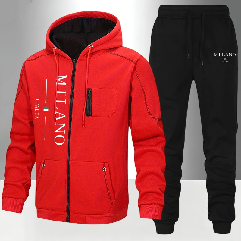 Italienische Mode Herren-Set/M – Mens Fashion Zip Up Bewertung und Preis