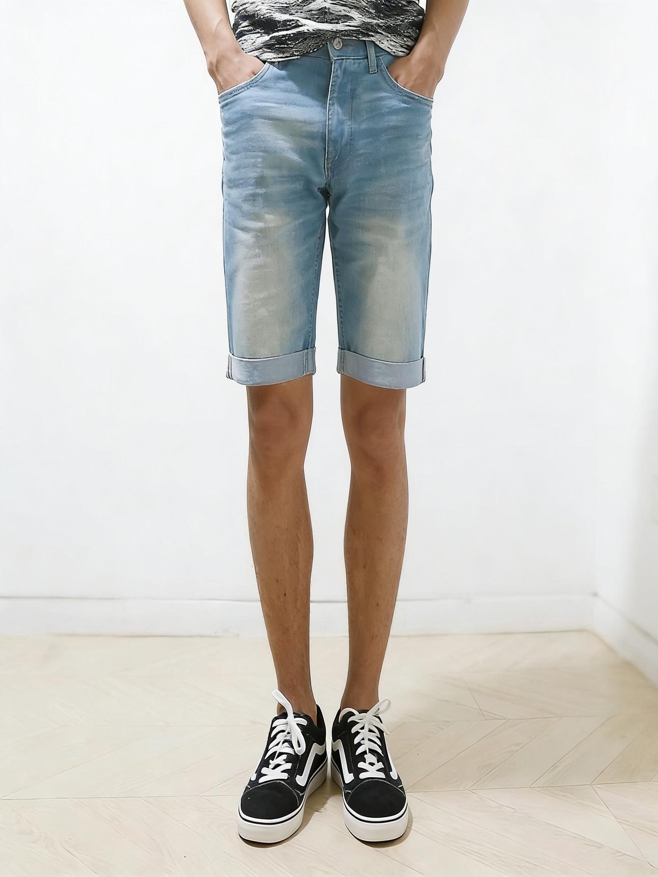 Herren Skinny Fit Blaue Denim- – Jeans Pants Fashion Men Bewertung und Preis