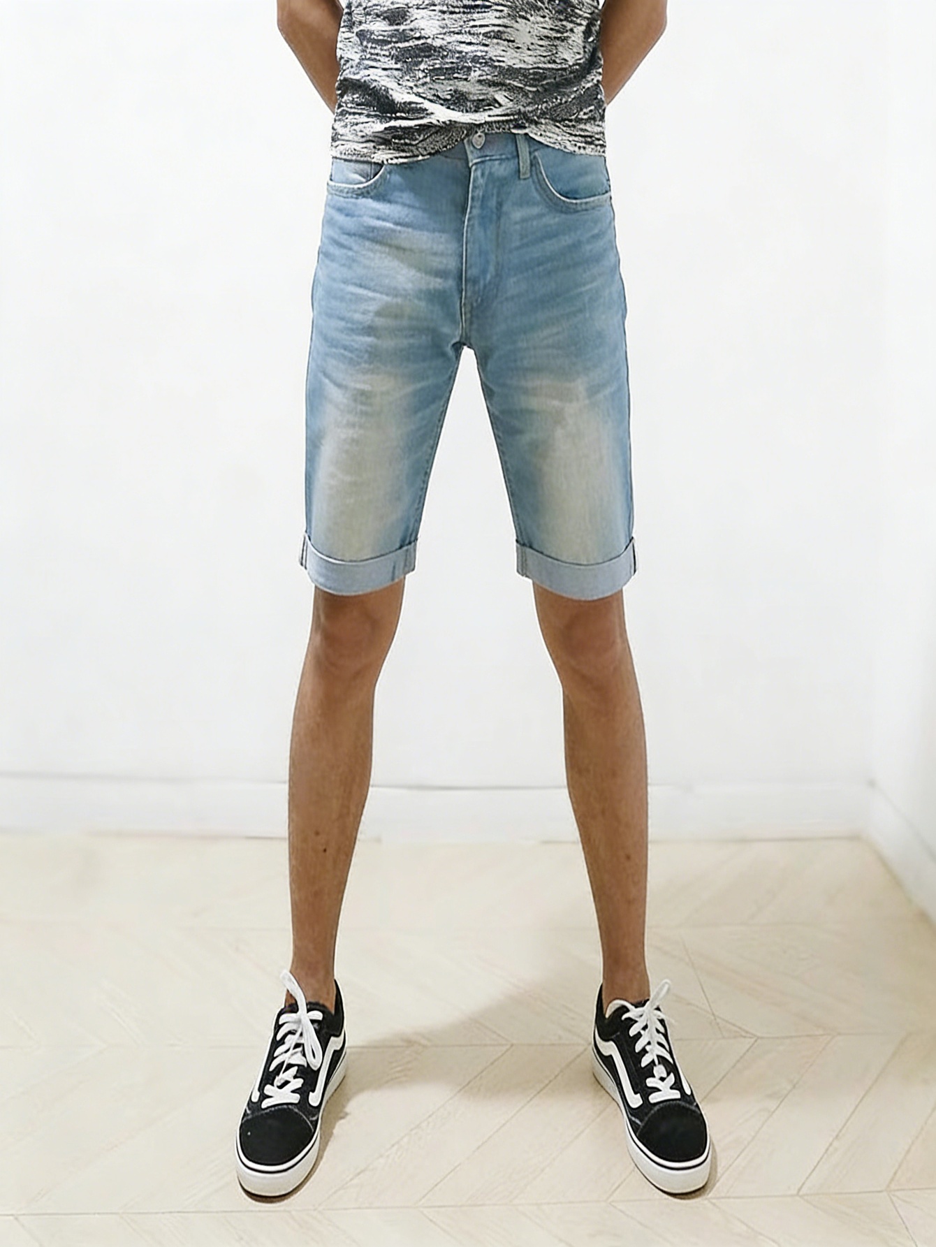 Herren Skinny Fit Blaue Denim- – Jeans Pants Fashion Men Bewertung und Preis