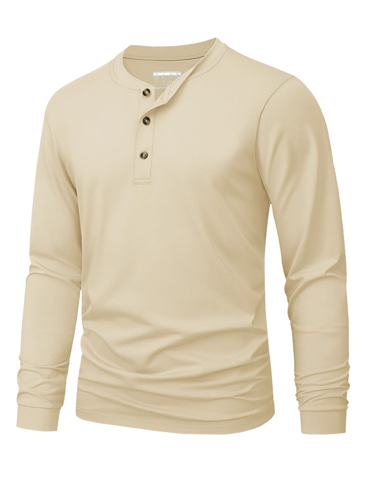 Herren-Henley-T-Shirt, schlich – Men'S Fashion T Shirts Bewertung und Preis