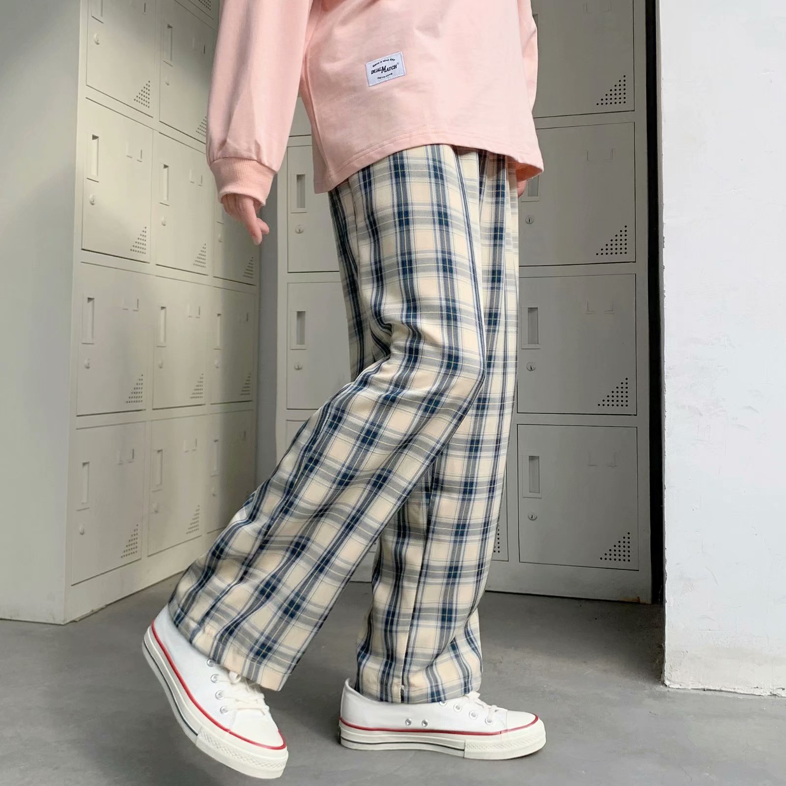 Herren Karierte Hosen Koreanis – Men'S Fashion Trousers Bewertung und Preis