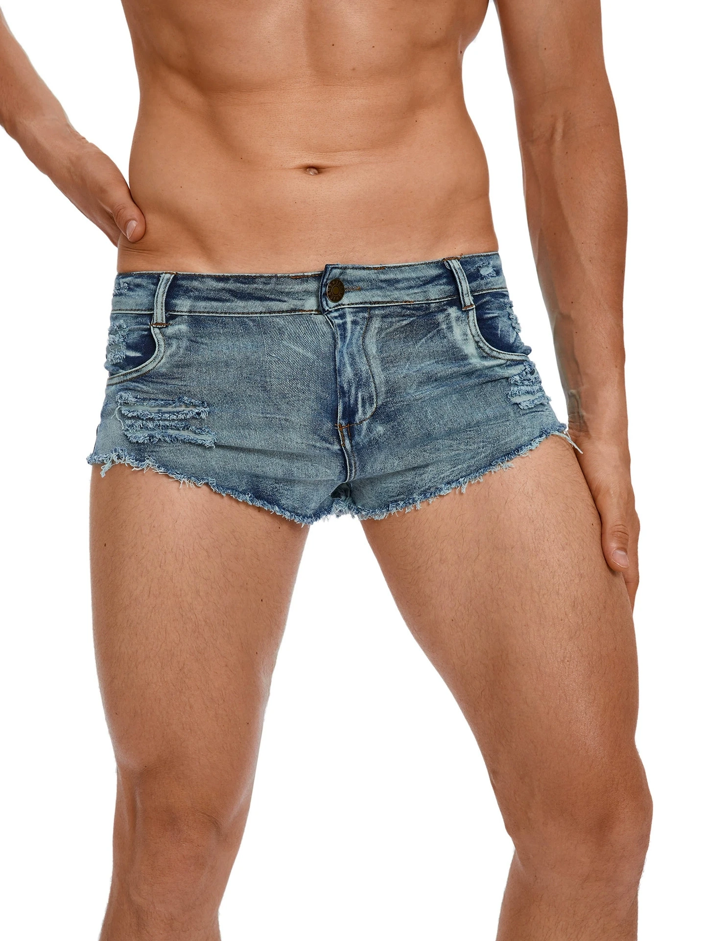 Herren-Jeansshorts mit Niedrig – Jeans Pants Fashion Men Bewertung und Preis