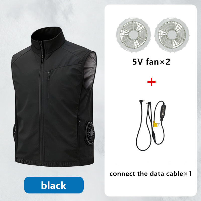 Sommer-Kühlweste für Herren zu – Mens Fashion Zip Up Bewertung und Preis